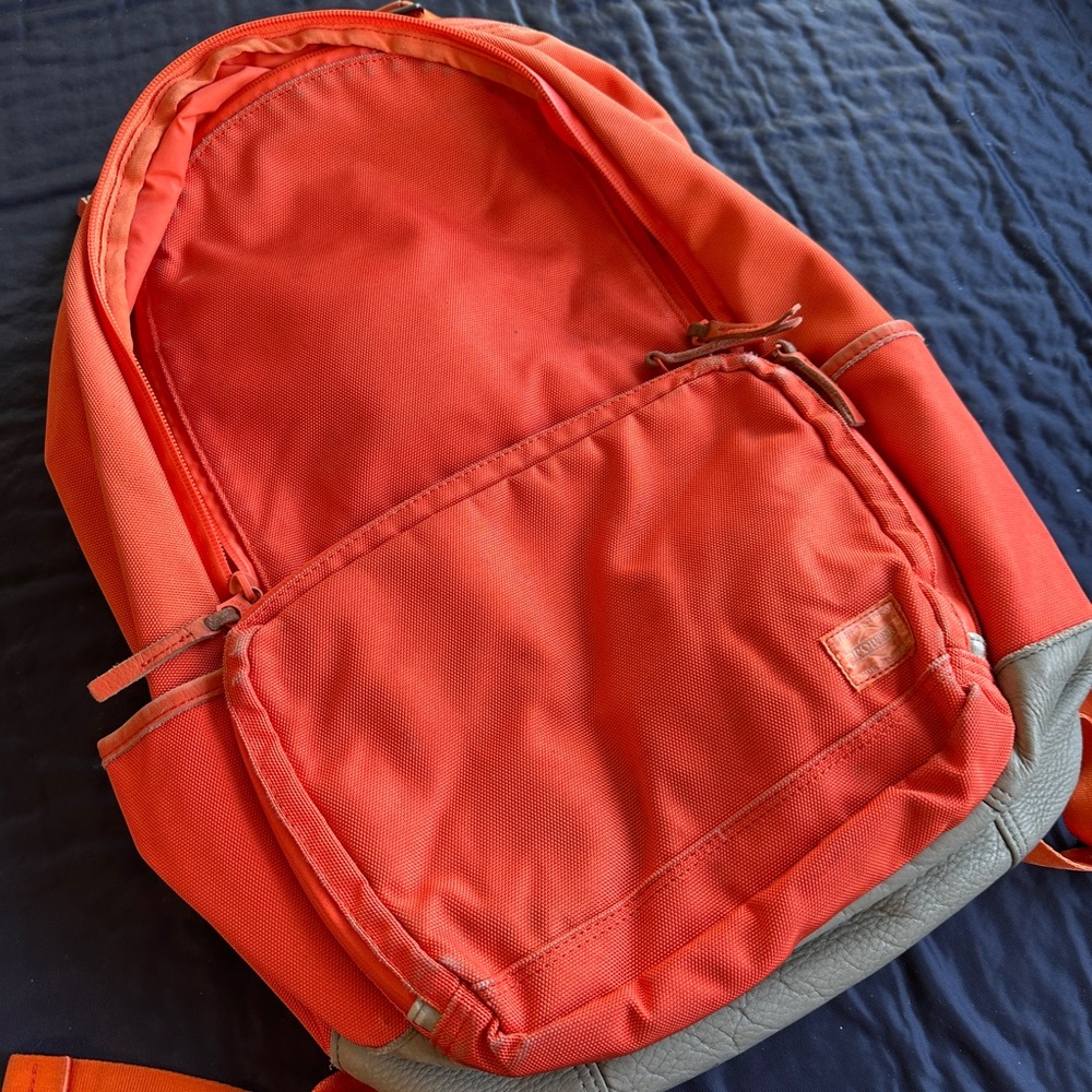 Porter International Orange Backpack